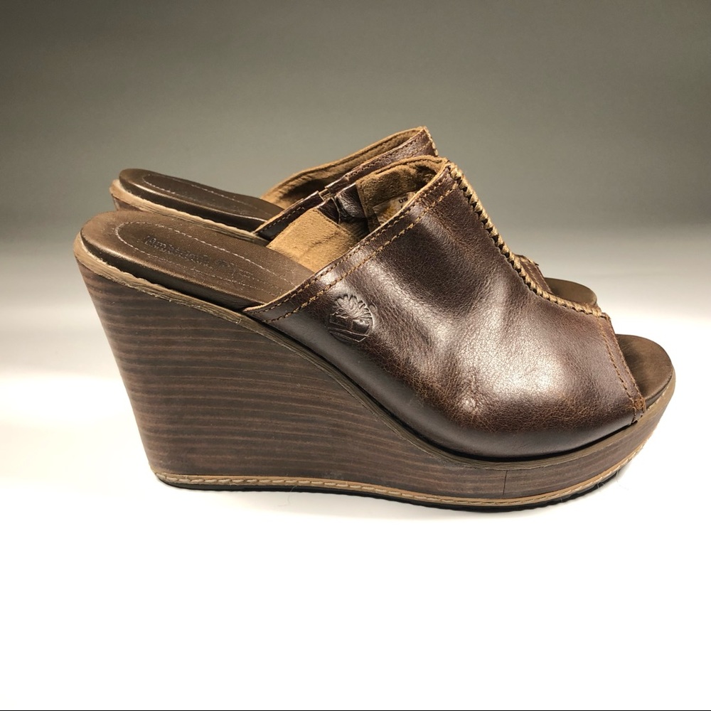 Timberland Brown Dandforth Earth Keeper Mule Clog